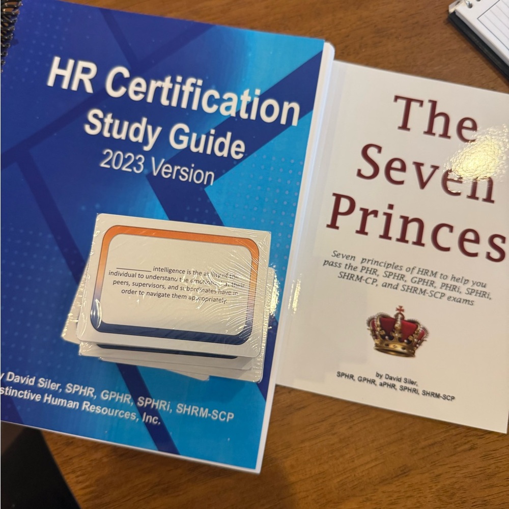 2023 PHR unused brand new study guide